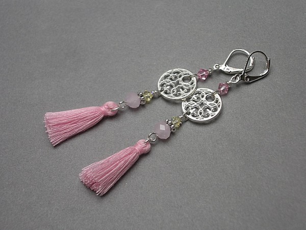 Boho /rose/ vol. 3 - kolczyki