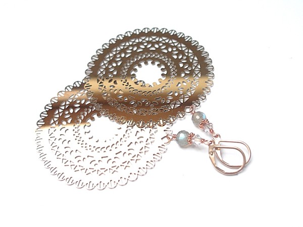 Alloys Collection /rose gold/ vol. 3 - kolczyki