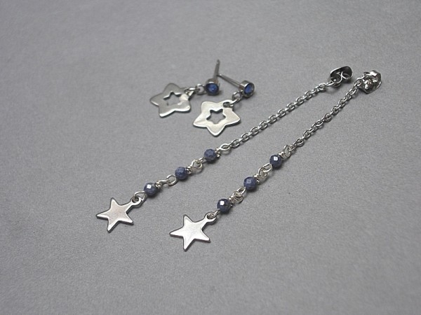 Alloys Collection /star double/ vol. 2 - kolczyki