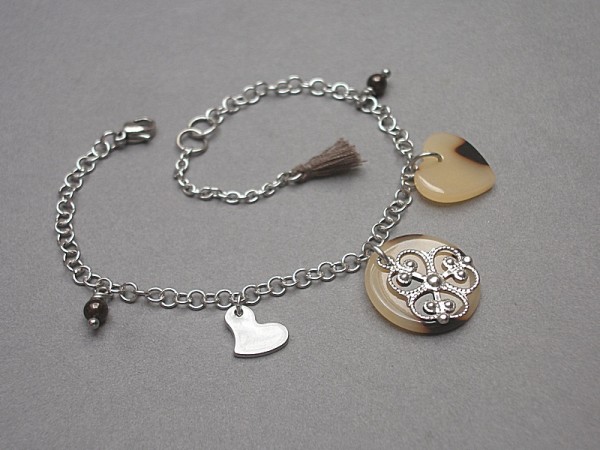 Alloys Collection /animal heart/ - bransoletka