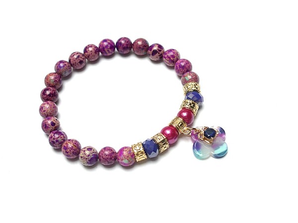 Mosaic Purple /26-07-19/ - bransoletka