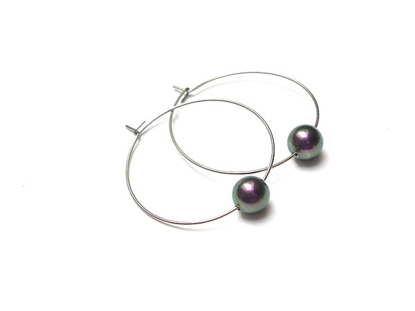Alloys Collection /one pearl/ green - violet