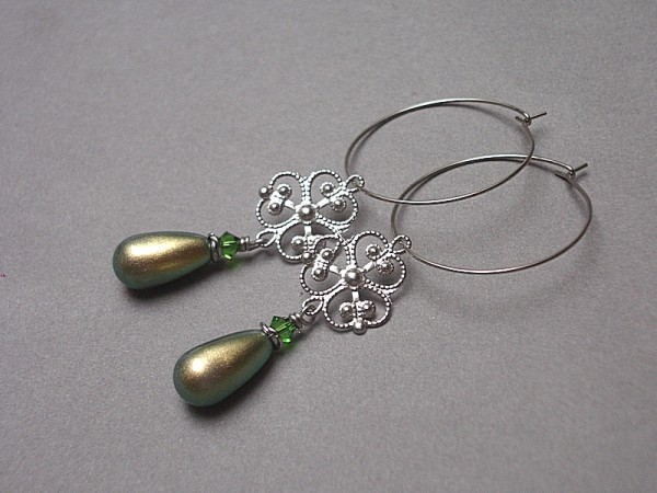 Alloys Collection - koła /pearl rosette/ green