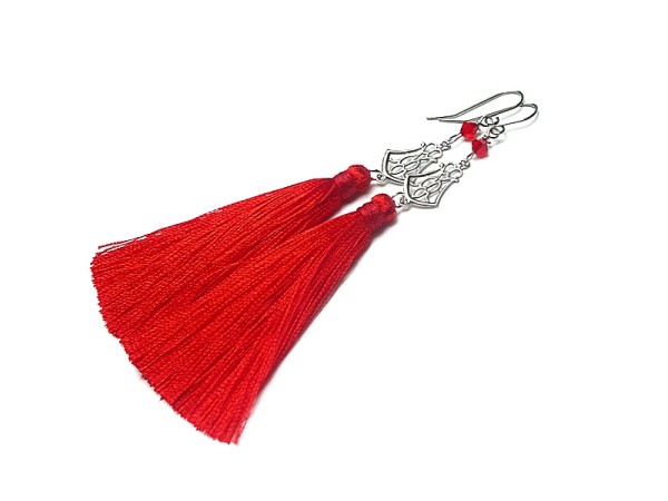 Alloys Collection /boho/ red vol. 2 - kolczyki
