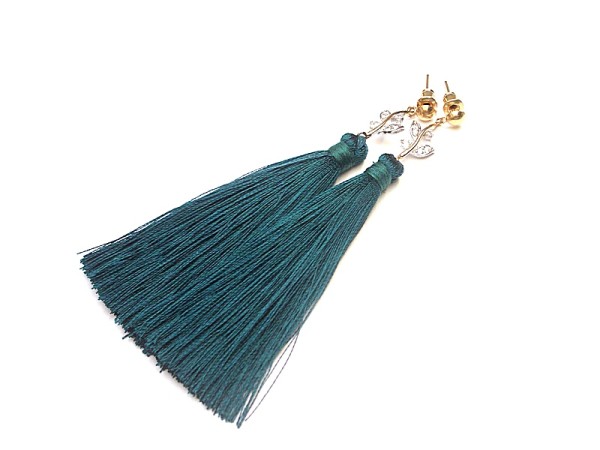 BOHO /paproć/ - kolczyki