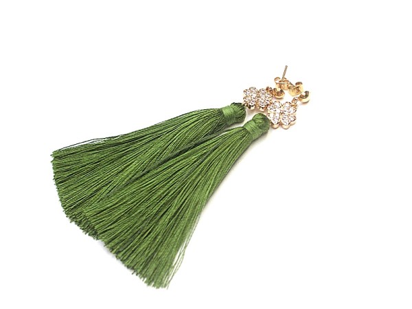 BOHO /czterolistna koniczyna/ - kolczyki