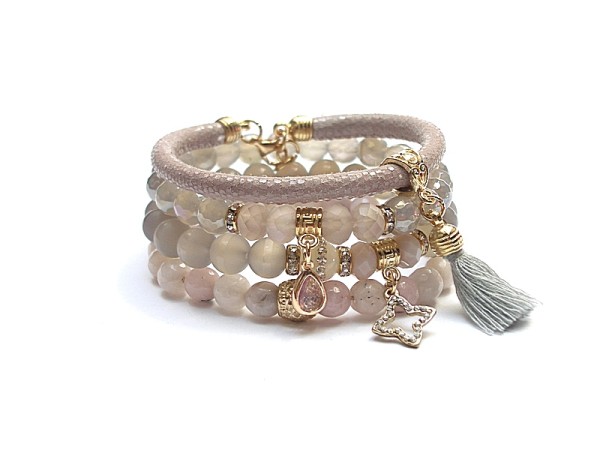 Grey and powder pink /10-07-20/ set