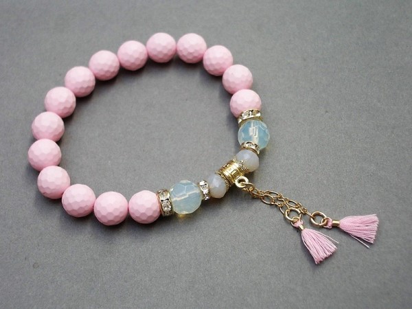 Troki boho  /cukierkowa/ - bransoletka