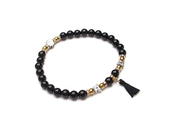 Chwościk /black/ vol. 3 - bransoletka