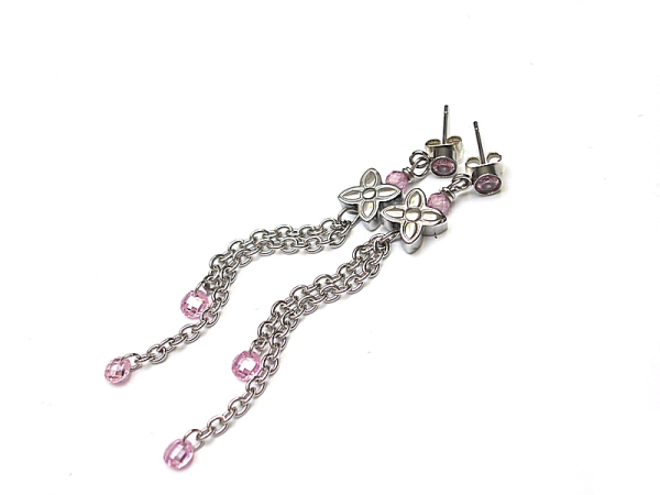 ALLOYS COLLECTION /cyrkonie/ floral pink