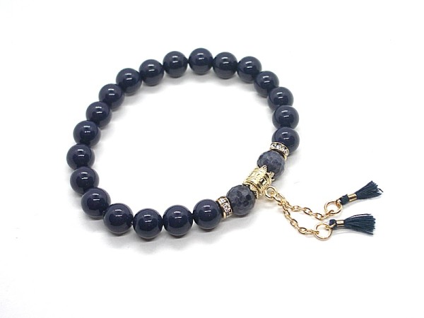 Navy blue  /troki/  vol. 2 - bransoletka