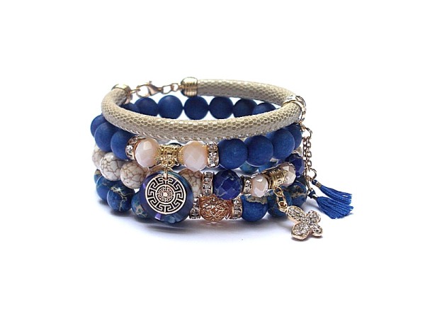 Blue and ivory /24-11-20/ set