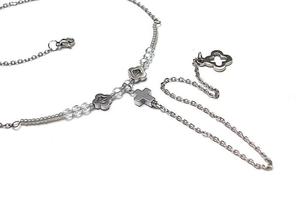 Alloys Collection /smycz/ cross / - naszyjnik