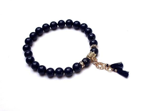Navy blue  /troki/  vol. 8 - bransoletka