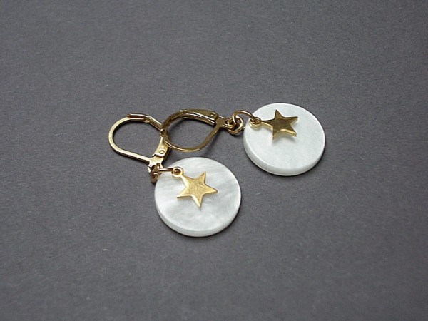 Alloys Collection Star /perle/ - kolczyki