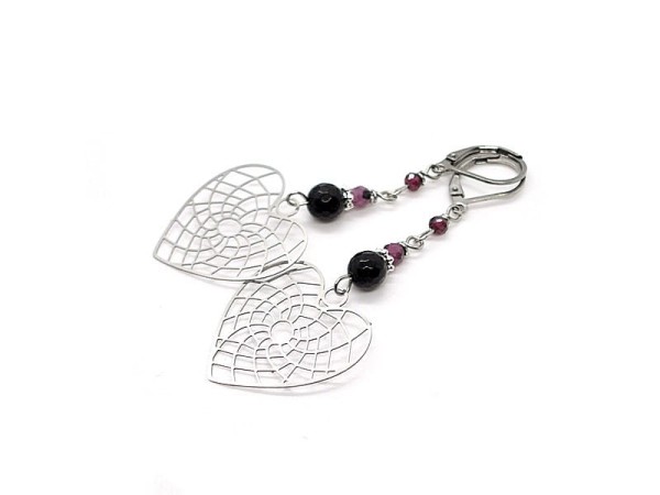Alloys Collection /Heart/ - kolczyki