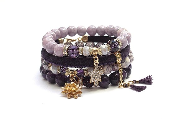 Purple and powder violet /17-03-22/ set