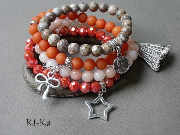 NUDE BOW - BRANSOLETKA