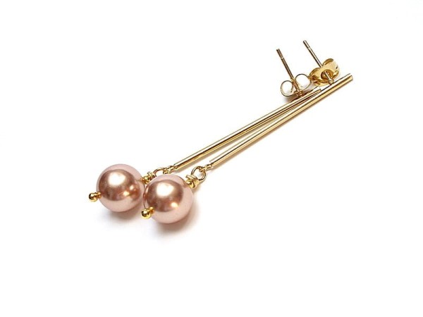 Stick /champagne pearls/ alloys collection