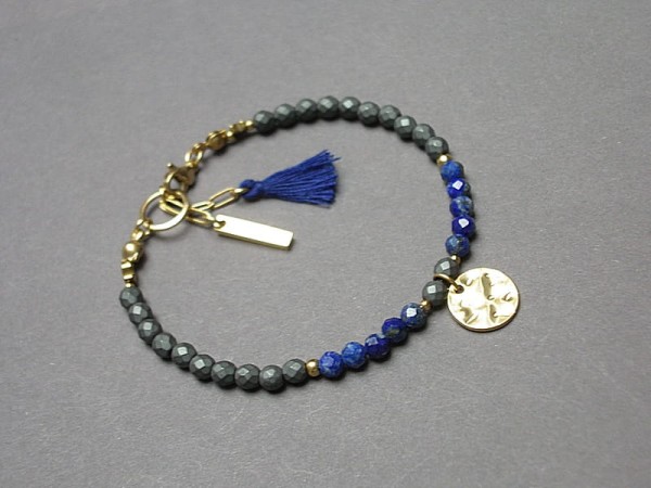Szlachetna kolekcja /hematite grey/ - bransoletka