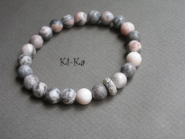 PINK AND GREY 4 - BRANSOLETKA