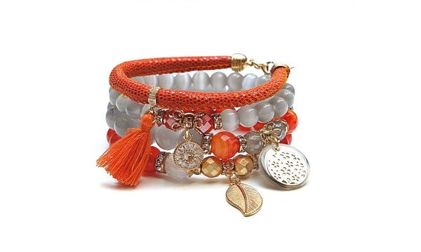 Orange and light grey /15.06.2023/ set