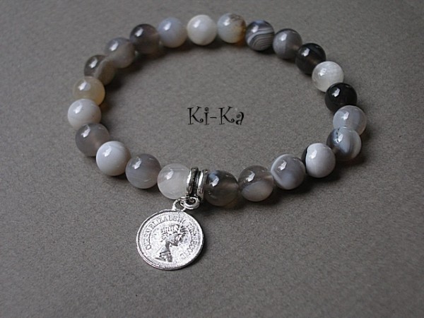 MINT AND GREY 1 - BRANSOLETKA