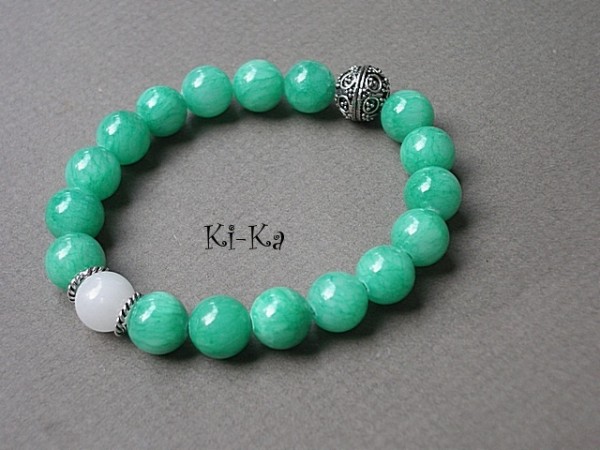 MINT AND GREY 2 - BRANSOLETKA