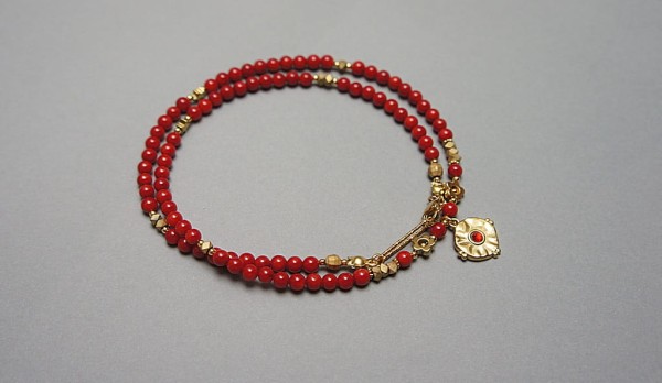 Koral naturalny vol. 2 /choker/ - Szlachetna kolekcja