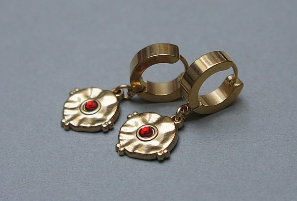 Alloys Collection Coins /red vol. 2/ - kolczyki