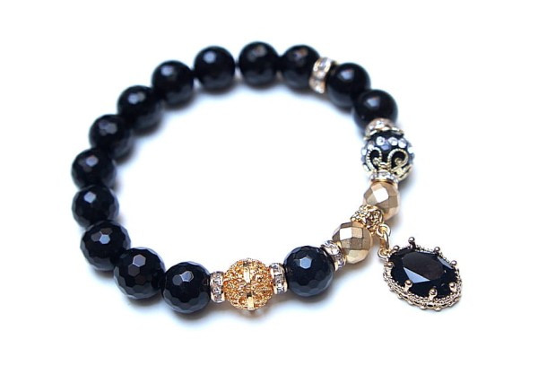 Kolekcja Rich - Onyks /glamour/ - bransoletka