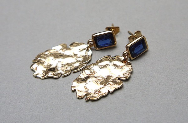 Alloys Collection /Gold bar/ - kolczyki