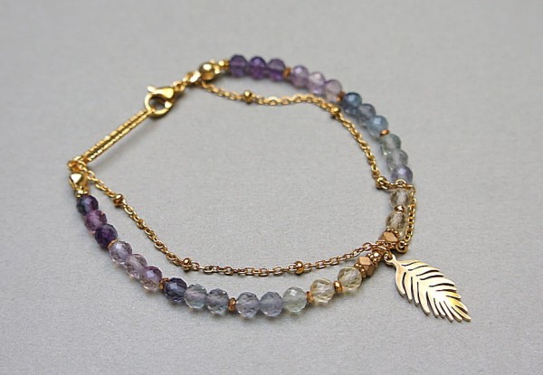 Fluoryt vol. 3 bransoletka - Szlachetna kolekcja