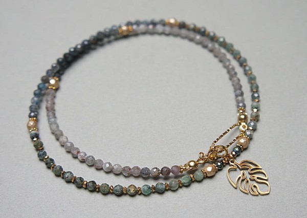 Kyanit three colours /choker/ - Szlachetna kolekcja