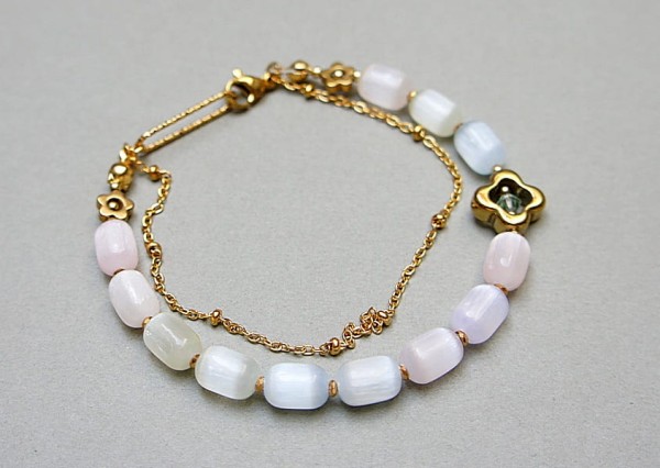 Selenit bransoletka - Szlachetna kolekcja