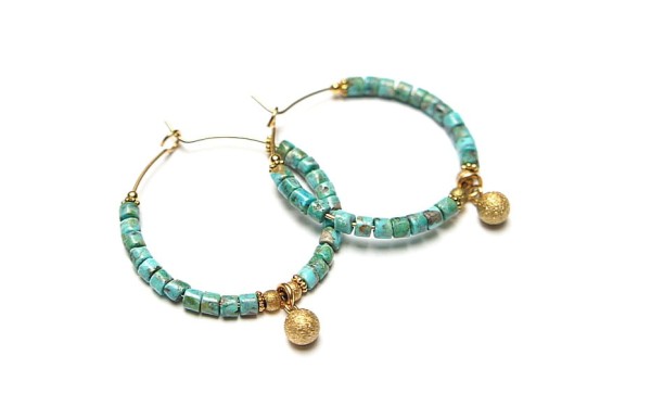 Alloys Collection Wianki (Turkus) vol. 4 - kolczyki