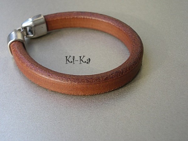 BROWN LEATHER - BRANSOLWTKA