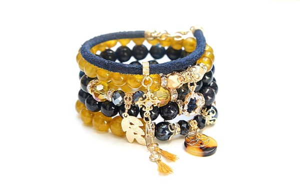 Mustard and dark blue /06.05.24/ - set