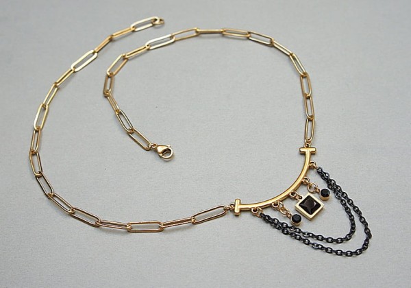 Alloys Collection /Arch - black/- naszyjnik