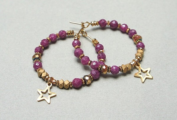 Alloys Collection Wianki (Rubiny) vol. 2 - kolczyki