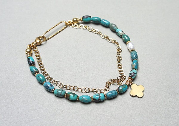 Turkus vol. 11 - bransoletka - Szlachetna kolekcja