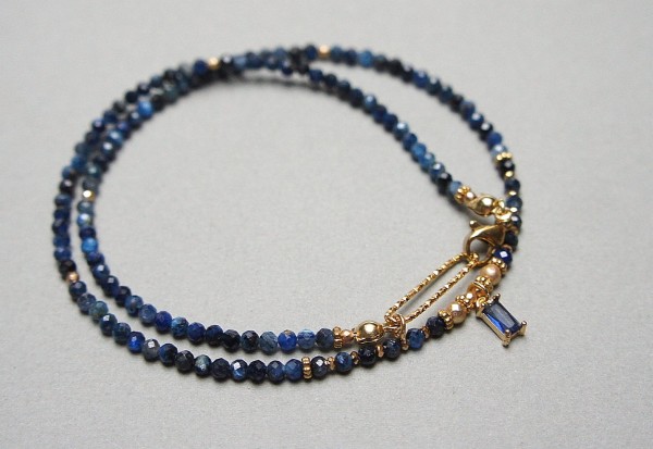 Kyanit vol. 3 /choker/ naszyjnik - Szlachetna kolekcja