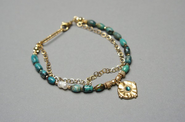 Turkus vol. 17 - bransoletka - Szlachetna kolekcja