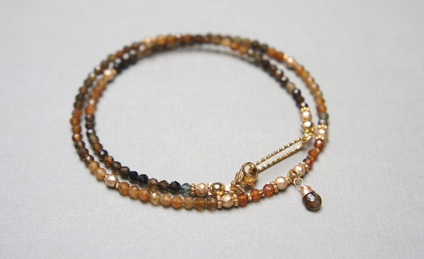 Turmaliny /choker/ vol. 36 naszyjnik /20.03.25/ - Szlachetna kolekcja