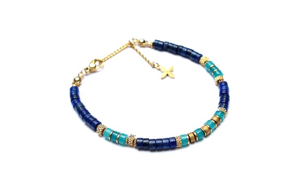 Lapis lazuli vol. 15 /03.04.25 bransoletka - Szlachetna kolekcja