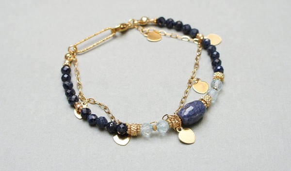 Szafiry vol. 11 - bransoletka - Szlachetna kolekcja /09.04.25/