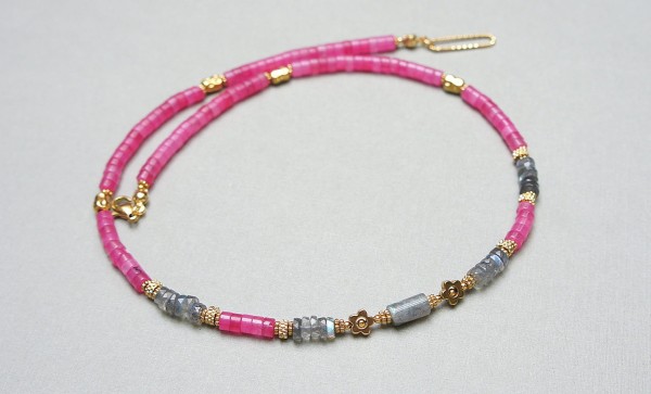 Jadeit amarant /choker/ 06.04.25 - Szlachetna kolekcja