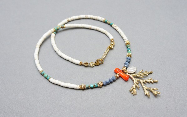 Sea collection Koral white vol. 2 - /choker/ 20.06.25