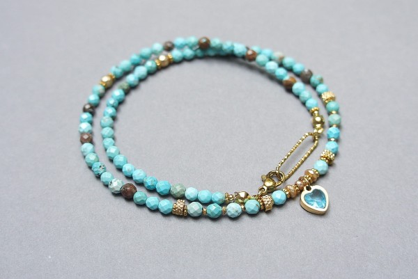 Turkus vol. 40 /choker/ naszyjnik 10.09.25 - Szlachetna kolekcja