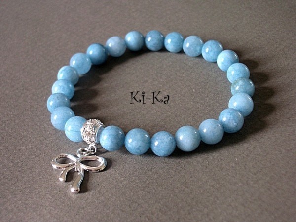 BLUE AND GREY 1  - BRANSOLETKA